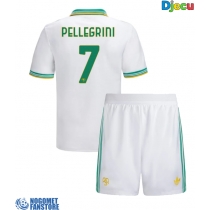 AS Roma Lorenzo Pellegrini #7 Rezervni Dres za djecu 2025-26 Kratak Rukav (+ Kratke hlače)